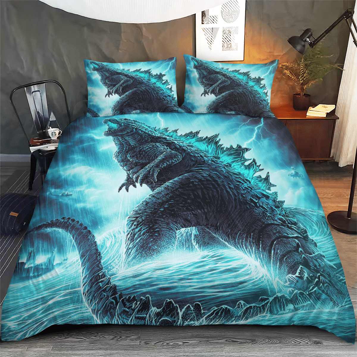 Monster Quilt Bedding Set - Bedding Set