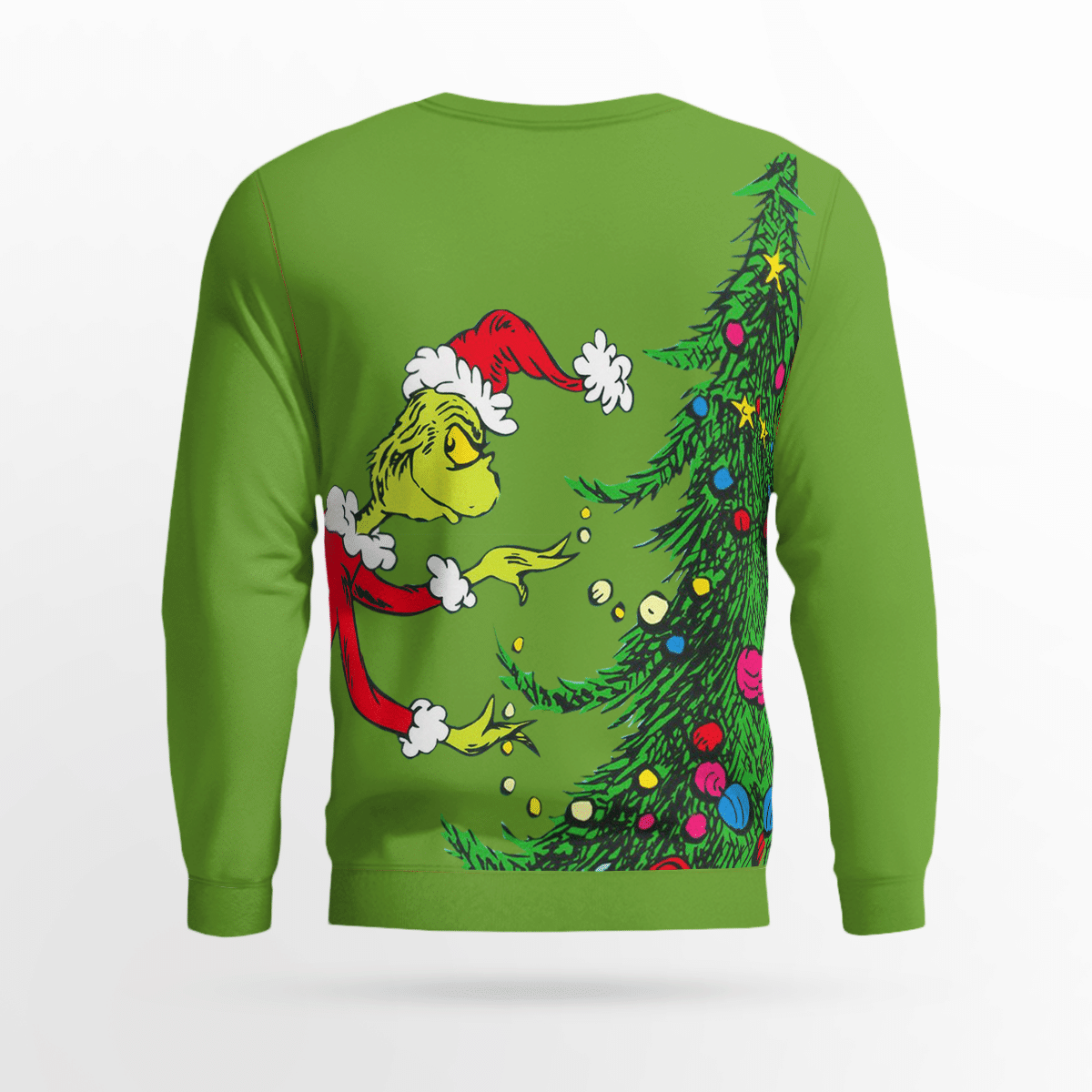 Stole Christmas Green Sweatshirt