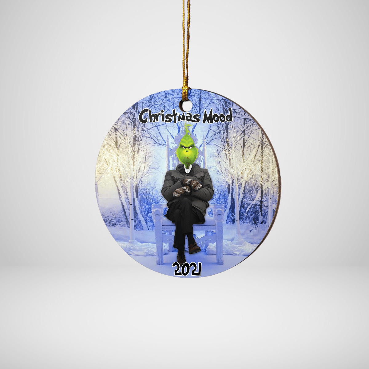 Christmas Mood 2021 Funny Ornament
