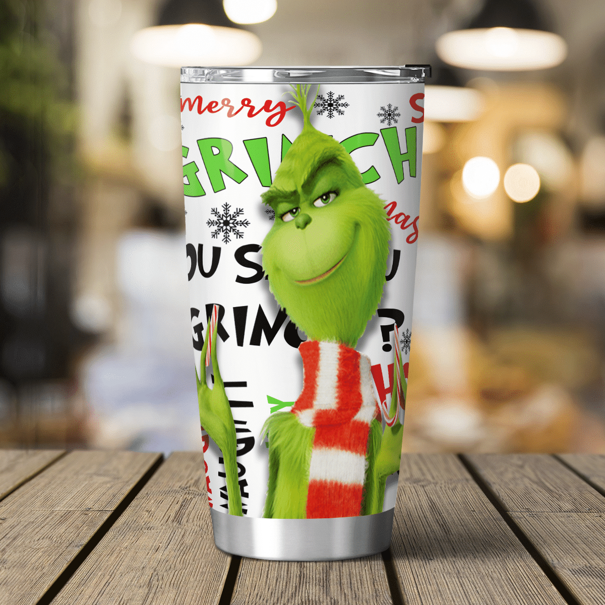 Merry Christmas Stole Christmas Tumbler