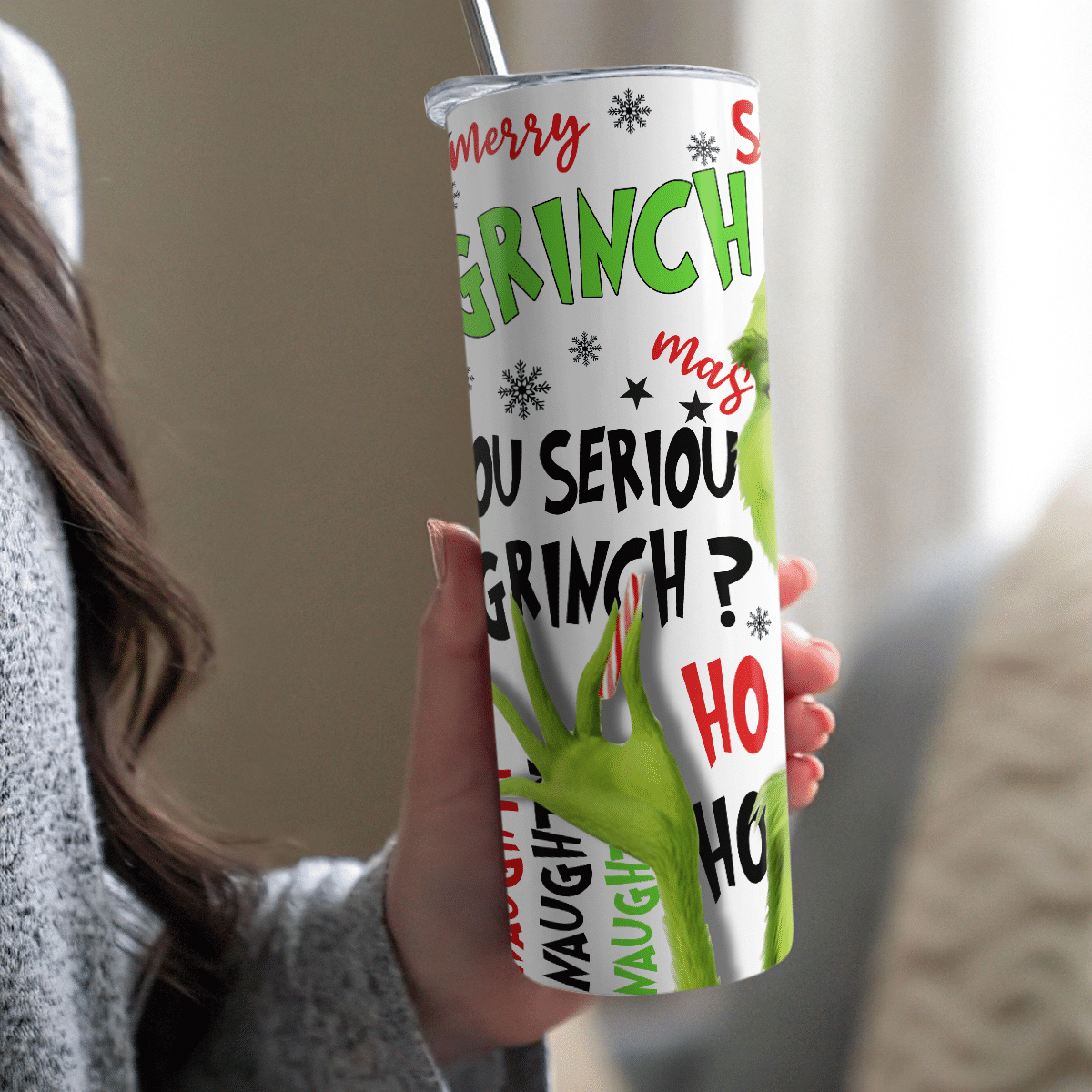 Merry Christmas Stole Christmas Tumbler