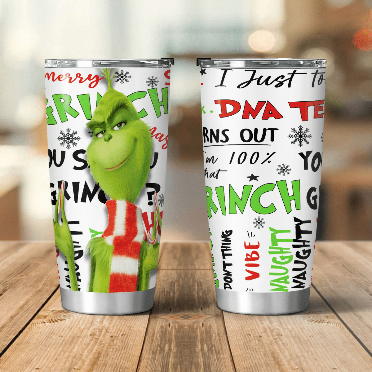 Merry Christmas Stole Christmas Tumbler