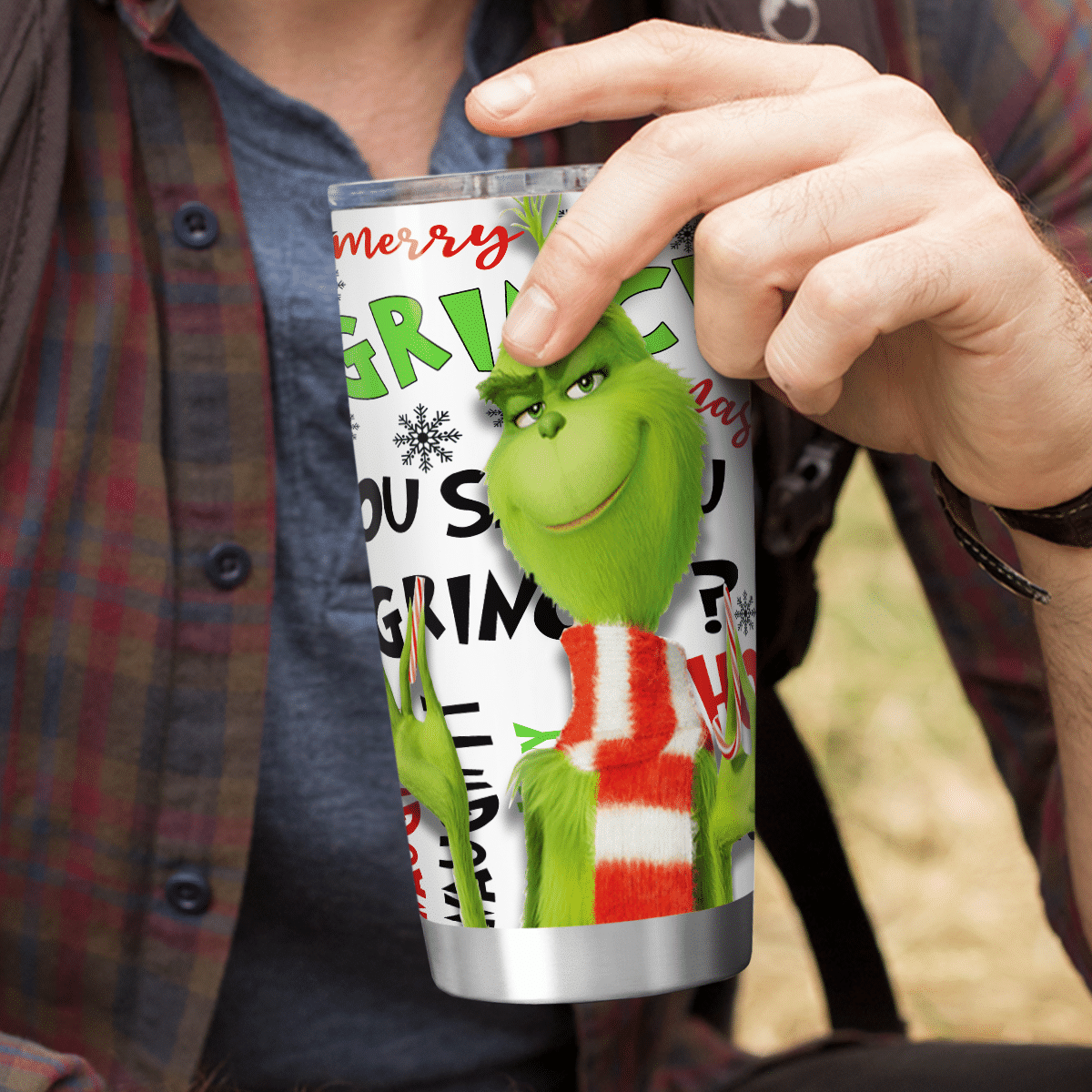 Merry Christmas Stole Christmas Tumbler