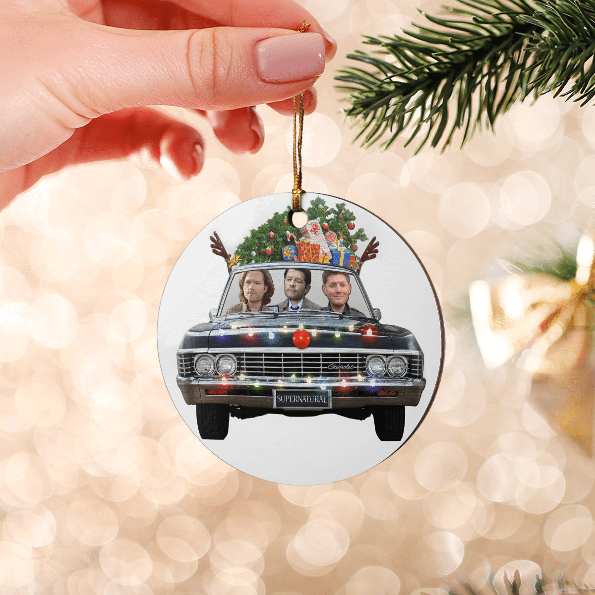 Merry Christmas Style Ornament