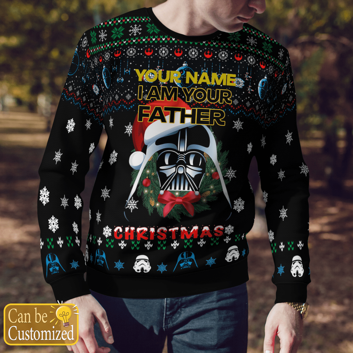 Personalized I Am Your Father Christmas Sweater