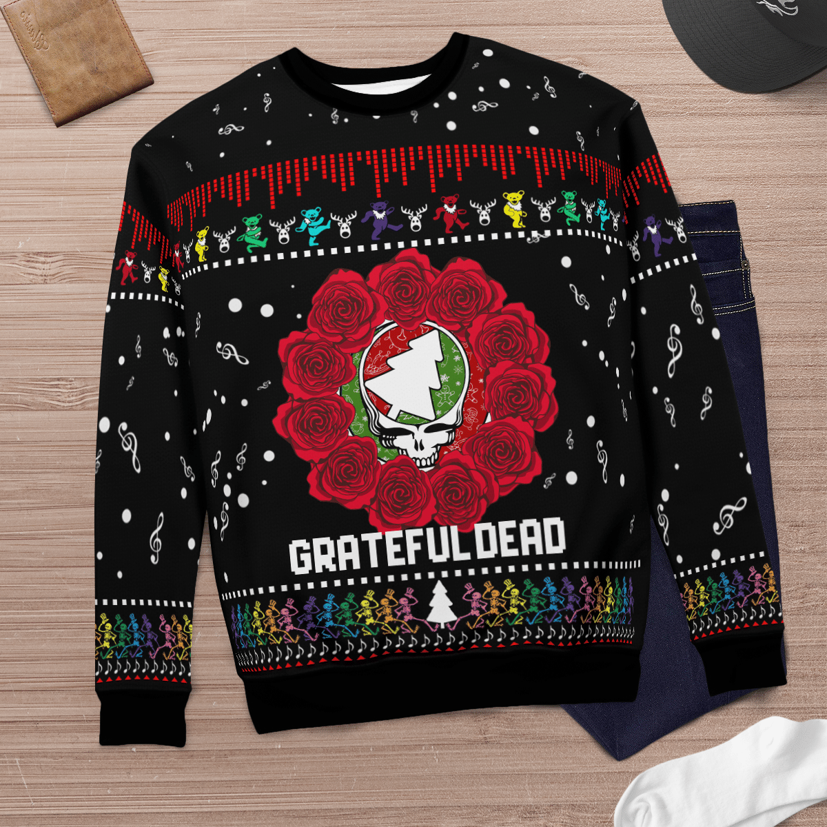 GD Dancing Bears Christmas Sweater