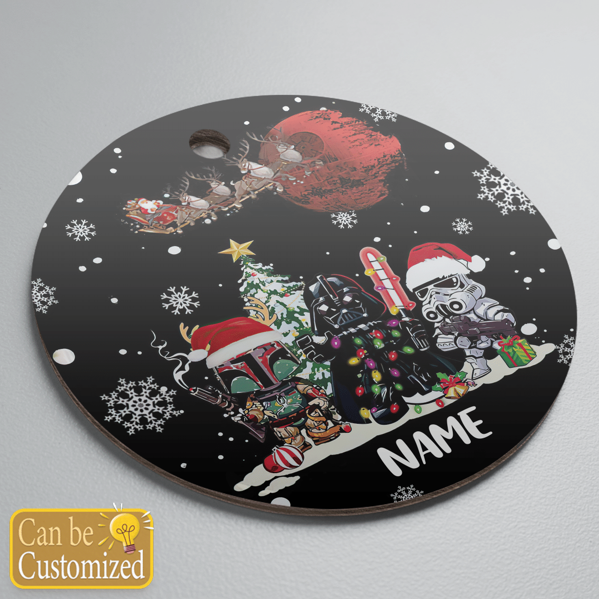 Personalized SW Gift Christmas Ornament