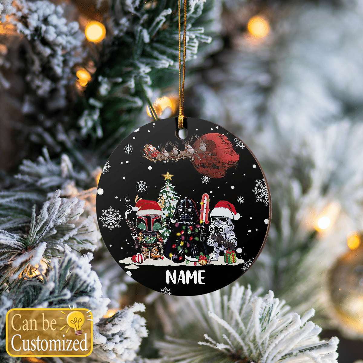 Personalized SW Gift Christmas Ornament