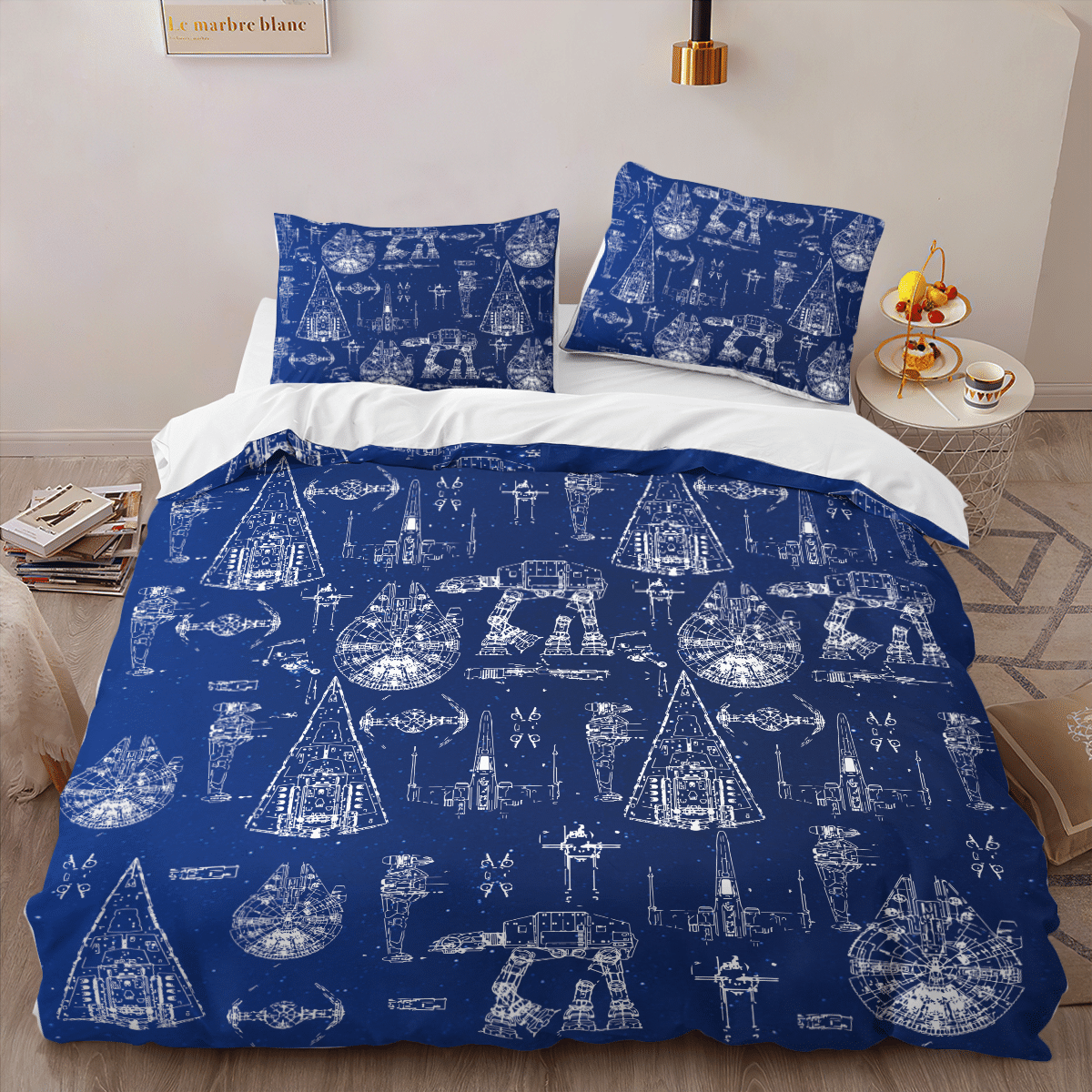 SW Space Ships Quilt - Bedding Set