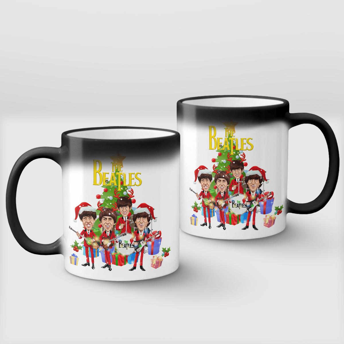 Merry Christmas Music Band Mug