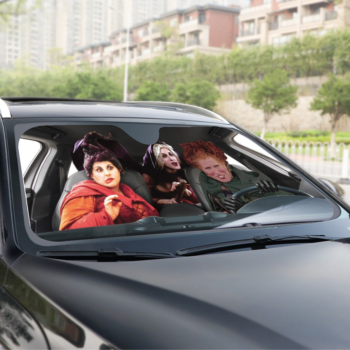 HOCUS POCUS CAR SUN SHADE 70*140cm（27.5”*55.1”）